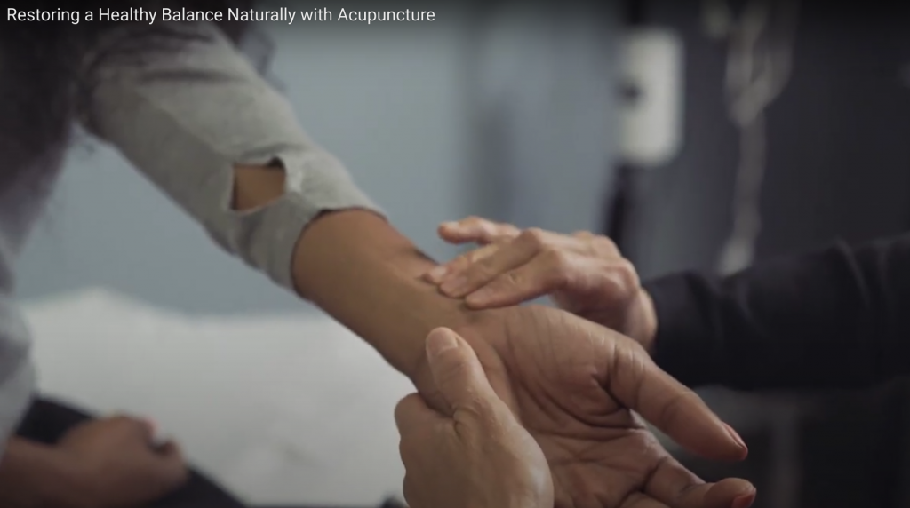 Restoring a Healthy Balance with Acupuncture Youtube video