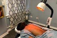 acupuncture with heat therapy