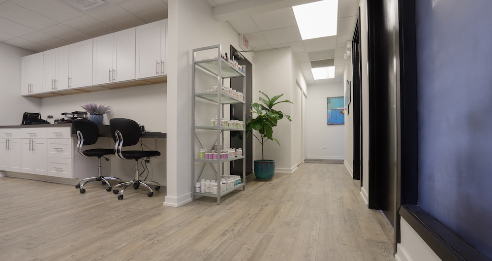 acupuncture clinic common area