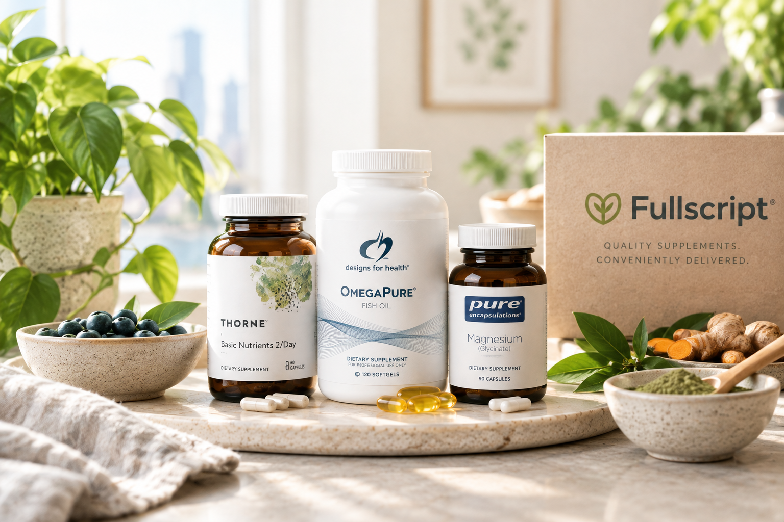 Fullscript supplements for health and wellness